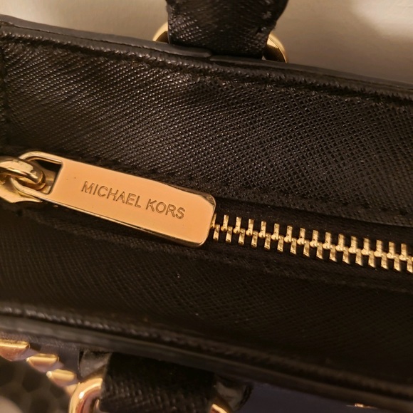 Michael Kors Black Stud Bag - Picture 7 of 7